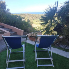 Casa con vista sul golfo vicina al mare